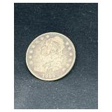 1835 Capped Bust silver half dollar