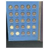 Roosevelt dime collection including 29 silver