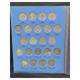 Jefferson nickel collection including silver war