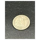 1887 S seated dime