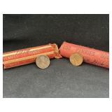 Roll of 1919 and 1956 D wheat Pennies