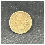 1860 Indian Head penny one cent