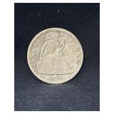1844 Liberty Seated silver dollar