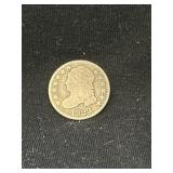 1823 Capped Bust silver dime