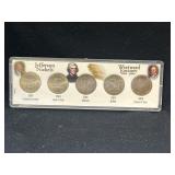 2004-2006 Jefferson nickel set case is cracked on