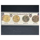 2011 Presidential dollar set