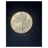 1998 American silver eagle