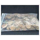 Approximately 180 wheat Pennies