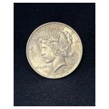 1922 silver Peace dollar
