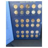 Lincoln wheat cent collection 1941-1958