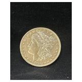 1882 O Morgan silver dollar