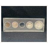 1915 S Barber half dollar, 1915 Barber quarter,