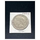 1922 S Peace silver dollar