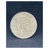 1924 silver Peace dollar
