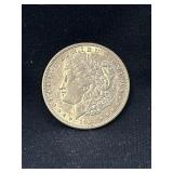 1921 D Morgan silver dollar