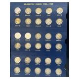 Group of 30 silver Roosevelt dimes. 1946-1955 S