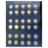 Group of 18 silver Roosevelt dimes. Includes