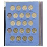 Jefferson nickel collection including silver war