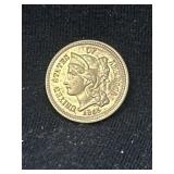 1865 three cent nickel