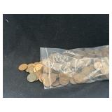 Approximately 300 wheat Pennies