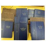 Group of coin holders various types and