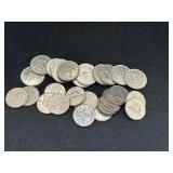 Canadian quarters and nickels