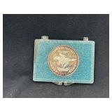 1972 USPS pony express 999 fine silver