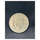 1934 Peace silver dollar