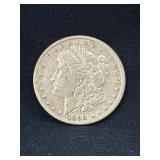 1899 O Morgan silver dollar