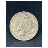 1934 S silver Peace dollar
