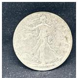 1919 silver Walking Liberty half dollar