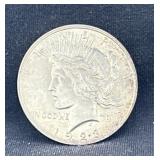 1923 silver Peace dollar