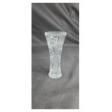 Crystal vase approx 6 inches tall