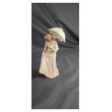 Pearl home interior figurine approx 9 inches tall