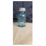 Blue ball #7 jar quart sized
