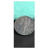 1990 walking Liberty  One Ounce Fine Silver