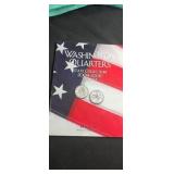 Washington Quarters state collection 2004-2008