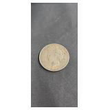 1922 Morgan silver dollar