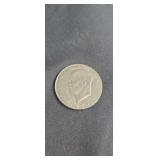 1972 Jefferson half dollar