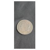 1921 Morgan silver dollar