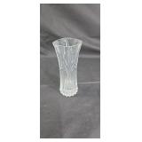 Small crystal vase approx 7 inches tall