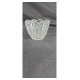 Crystal bowl with crosses