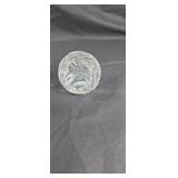 Vintage crystal sphere