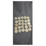 25 mercury dimes