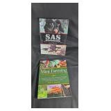 SAS & elite forces and Mini farming books