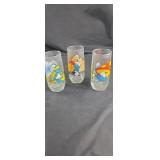 Smurfette, Hefty, and Lazy smurf