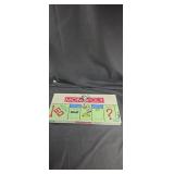 Vintage monopoly game