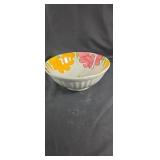 Italian made serving bowl approx size is 14