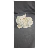 Ceramic bunny rabbit bank