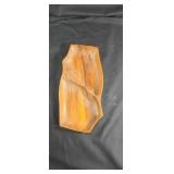 Hand crafted Monkey pod wooden tray